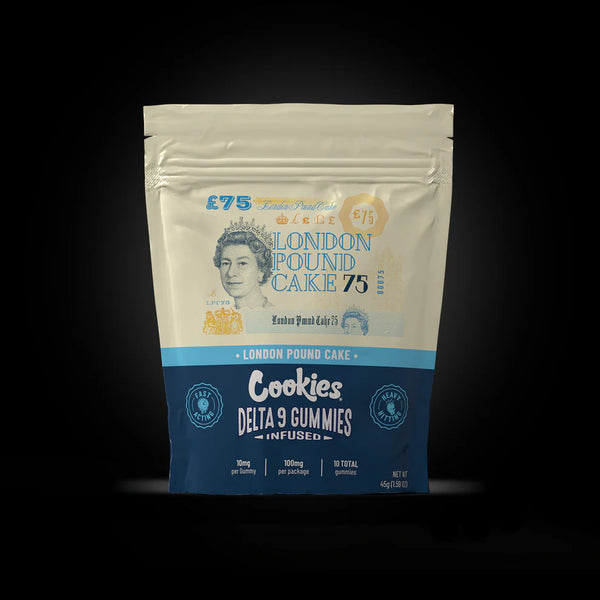 GUMMIES LONDON POUND CAKE 75, 10mg/gum, 10 gummies