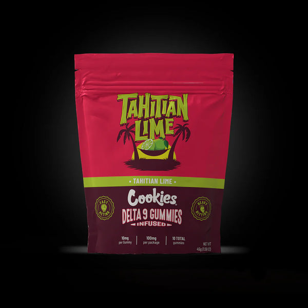 GUMMIES TAHITIAN LIME, 10mg/gum, 10 gummies