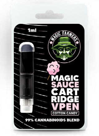 VAPE PEN CARTRIDGE MAGIC SAUCE 99%, 1 ml