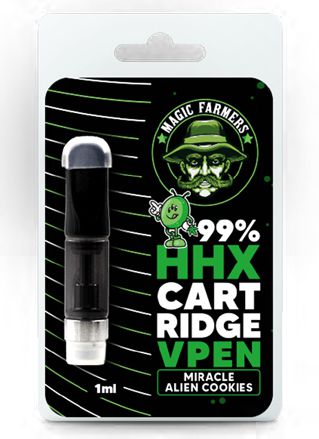 VAPE PEN LIVE RESIN CARTRIDGE HHX 99%, 1 ml