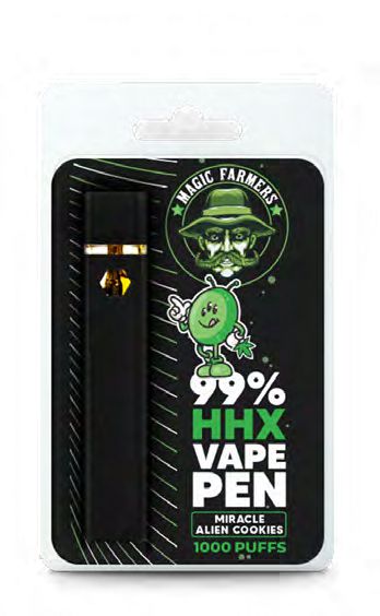 VAPE PEN LIVE RESIN HHX 99%, 2 ml, 1000 puffs