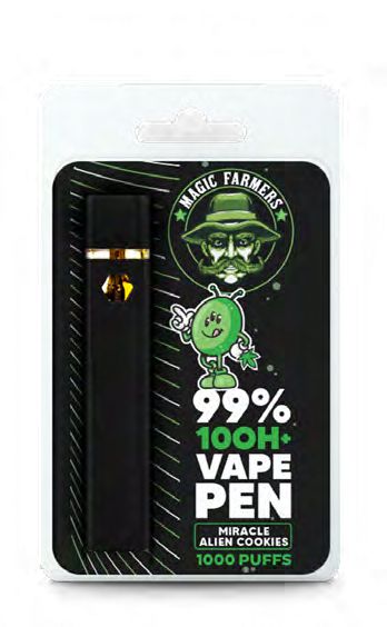 VAPE PEN LIVE RESIN 10-OH+, 2 ml, 1000 puffs