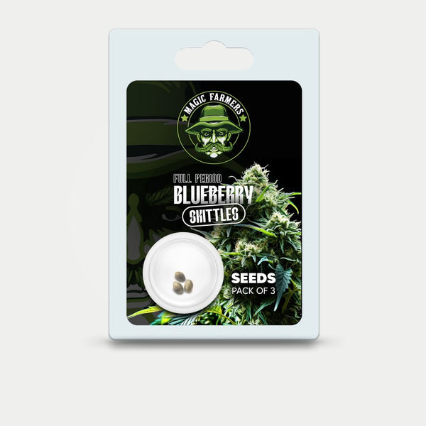 SEEDS THC BLUEBERRY SKITTLEZ (Full Period)