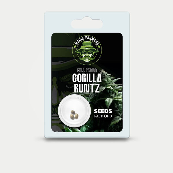 SEEDS THC GORILLA RUNTZ (Full Period)